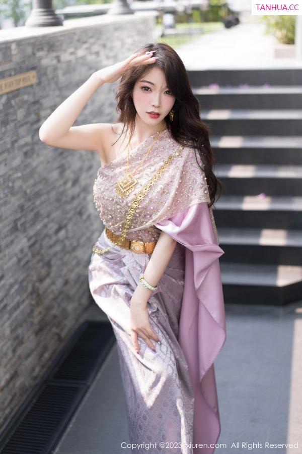 陈芝 芝芝Booty [XiuRen]高清写真图 2023.07.31 No.7164 徐莉芝Booty 长裙美腿第5张图片